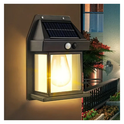 Farol Solar De Pared con Sensor Movimiento